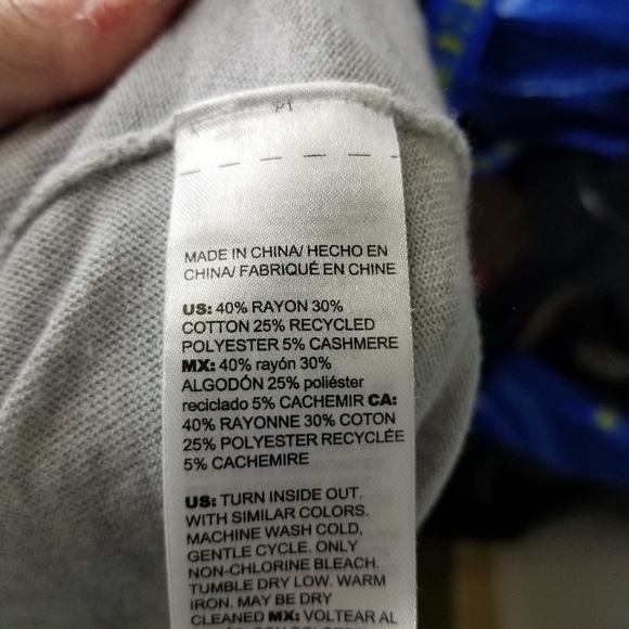 Chicos heathered gray turtleneck sweater - Picture 4 of 6